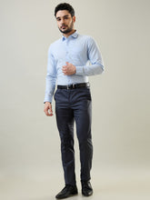 Light Blue Solid Formal Shirt